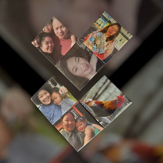 Custom 3X3 Photo Magnets | Set of 6